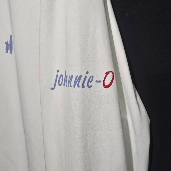 Johnnie-O Sun Daze LS Performance Crewneck - White - Sz L* - Picture 4 of 5